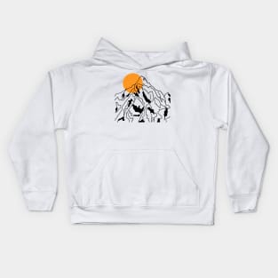 Mountains Kids Hoodie